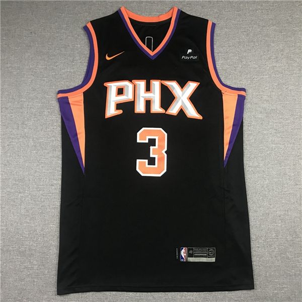 20/21 Phoenix Suns Black #3 PAUL Basketball Jersey (Stitched) 20/21 Phoenix Suns Black #3 PAUL Basketball Jersey (Stitched)