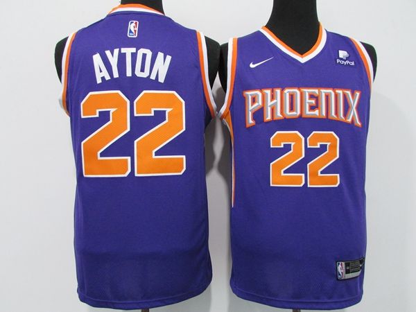 20/21 Phoenix Suns Purple #22 AYTON Basketball Jersey (Stitched) 20/21 Phoenix Suns Purple #22 AYTON Basketball Jersey (Stitched)