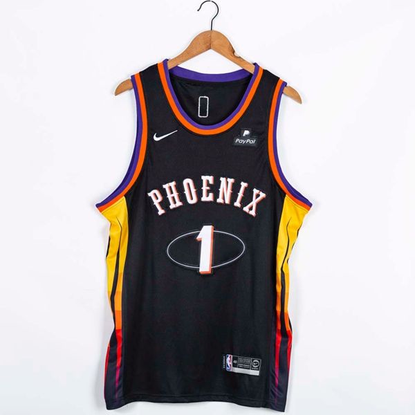 21/22 Phoenix Suns Black #1 BOOKER Basketball Jersey (Stitched) 21/22 Phoenix Suns Black #1 BOOKER Basketball Jersey (Stitched)