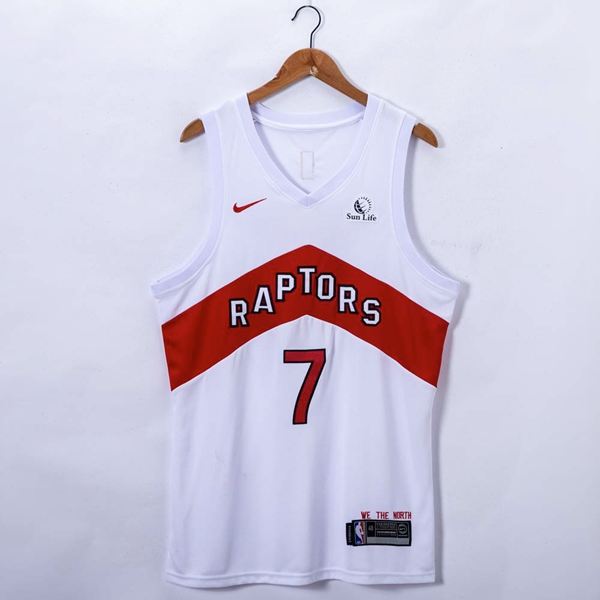 Toronto Raptors 20/21 White #7 LOWRY Basketball Jersey (Stitched)