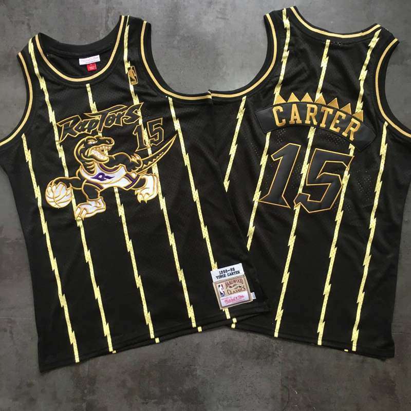 Toronto Raptors 1998/99 Black #15 CARTER Classics Basketball Jersey (Closely Stitched) Toronto Raptors 1998/99 Black #15 CARTER Classics Basketball Jersey (Closely Stitched)
