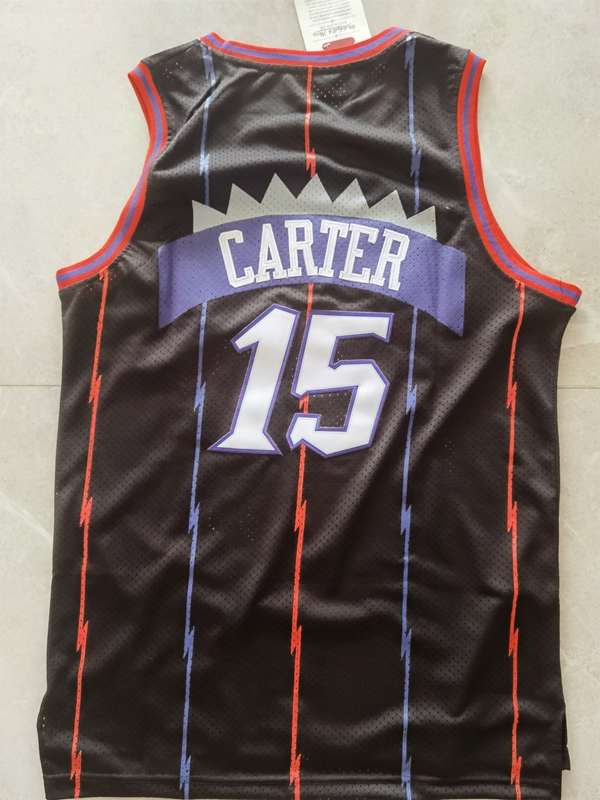 Toronto Raptors 1998/99 Black #15 CARTER Classics Basketball Jersey (Stitched)