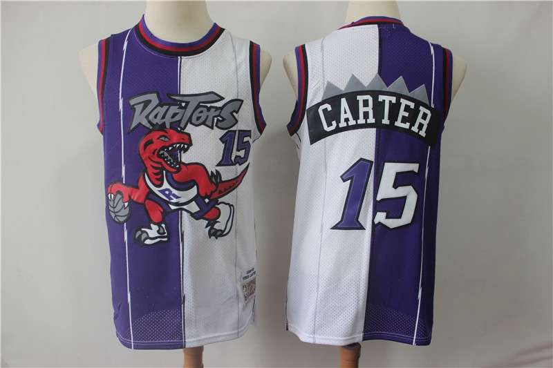 Toronto Raptors 1998/99 Purple White #15 CARTER Classics Basketball Jersey (Stitched) Toronto Raptors 1998/99 Purple White #15 CARTER Classics Basketball Jersey (Stitched)
