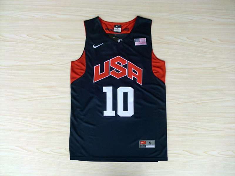 USA 2012 Dark Blue #10 BRYANT Classics Basketball Jersey (Stitched)