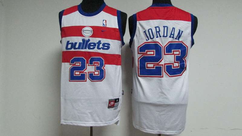 Washington Wizards White #23 JORDAN Classics Basketball Jersey 02 (Stitched) Washington Wizards White #23 JORDAN Classics Basketball Jersey 02 (Stitched)