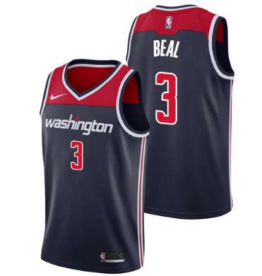 Washington Wizards Dark Blue #3 BEAL Basketball Jersey (Stitched) Washington Wizards Dark Blue #3 BEAL Basketball Jersey (Stitched)