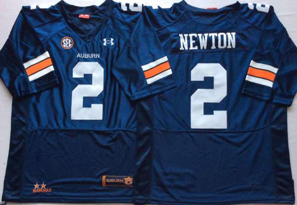 Auburn Tigers Dark Blue #2 NEWTON NCAA Football Jersey Auburn Tigers Dark Blue #2 NEWTON NCAA Football Jersey