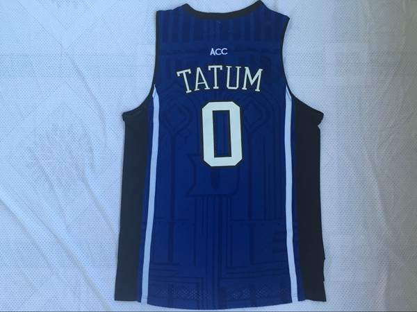 Duke Blue Devils Blue #0 TATUM NCAA Basketball Jersey
