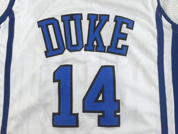 Duke Blue Devils White #14 INGRAM NCAA Basketball Jersey