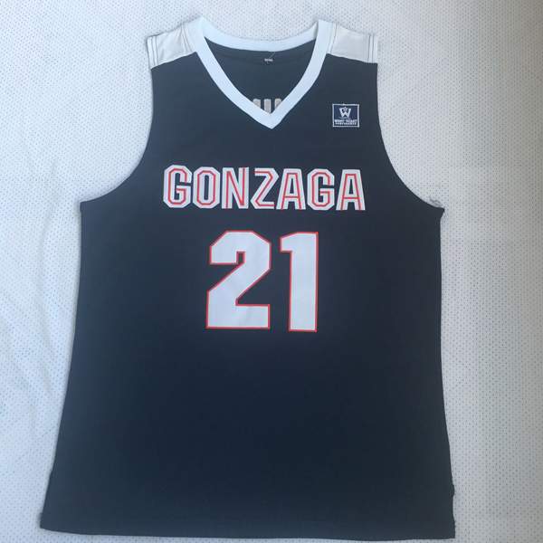 Gonzaga Bulldogs Dark Blue #21 HACHIMURA NCAA Basketball Jersey Gonzaga Bulldogs Dark Blue #21 HACHIMURA NCAA Basketball Jersey