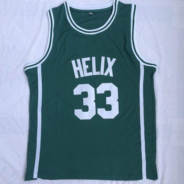 Helix Green #33 WALTON Basketball Jersey