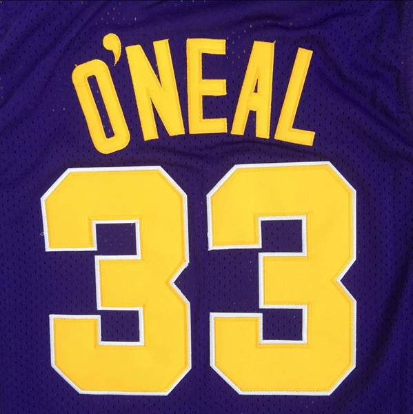 LSU Tigers Purple #33 ONEAL NCAA Basketball Jersey