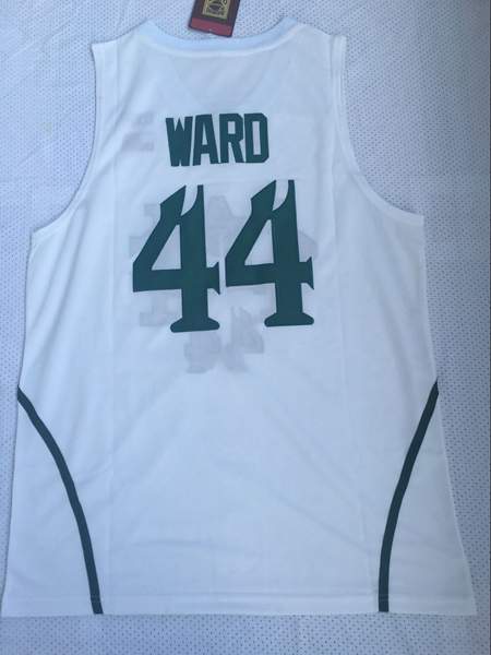 Michigan Wolverines White #44 WARD NCAA Basketball Jersey