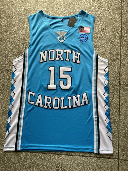 North Carolina Tar Heels Light Blue #15 CARTER NCAA Basketball Jersey North Carolina Tar Heels Light Blue #15 CARTER NCAA Basketball Jersey