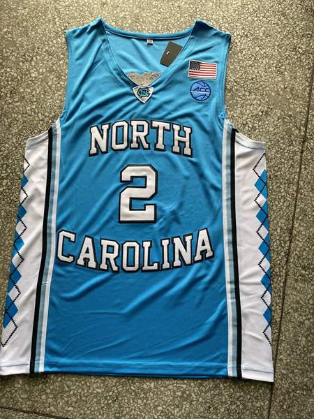 North Carolina Tar Heels Light Blue #2 ANTHONY NCAA Basketball Jersey North Carolina Tar Heels Light Blue #2 ANTHONY NCAA Basketball Jersey