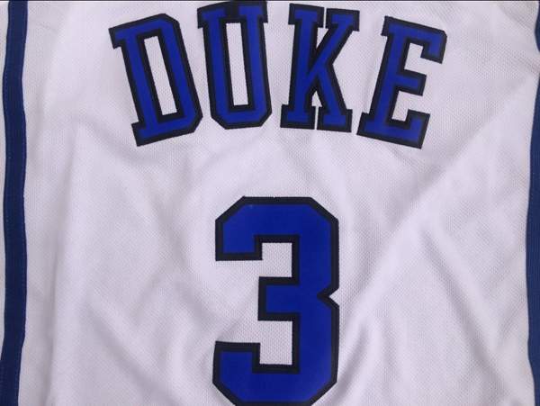 North Carolina Tar Heels White #3 ALLEN NCAA Basketball Jersey