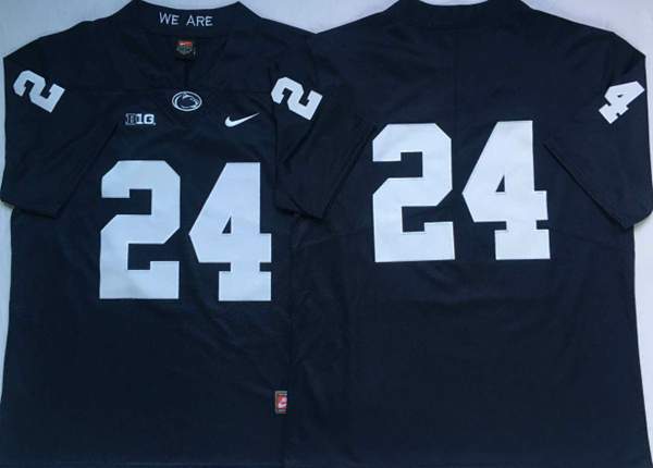 Penn State Nittany Lions Dark Blue #24 NCAA Football Jersey Penn State Nittany Lions Dark Blue #24 NCAA Football Jersey