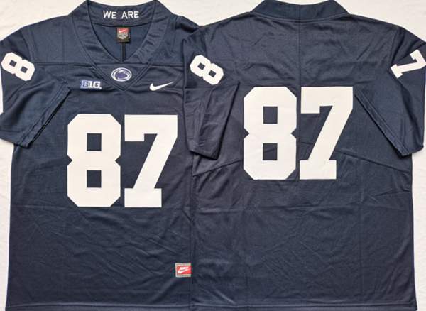 Penn State Nittany Lions Dark Blue #87 NCAA Football Jersey Penn State Nittany Lions Dark Blue #87 NCAA Football Jersey