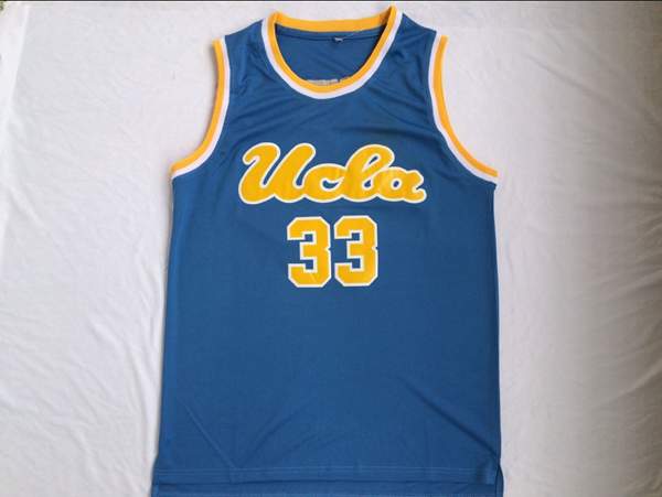UCLA Bruins Blue #33 ABDUL-JABBAR NCAA Basketball Jersey UCLA Bruins Blue #33 ABDUL-JABBAR NCAA Basketball Jersey