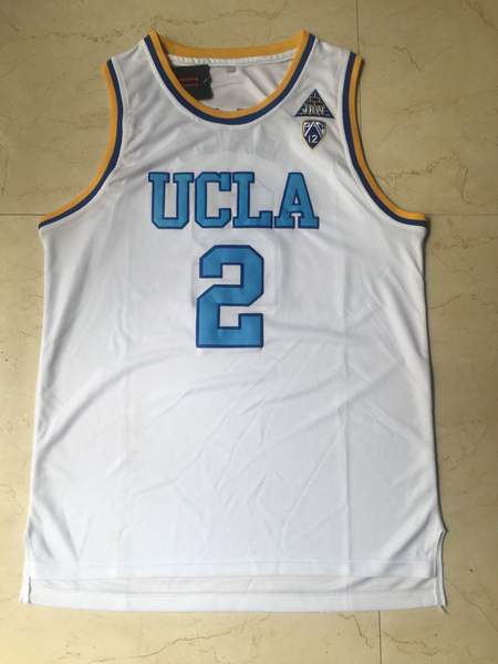 UCLA Bruins White #2 BALL NCAA Basketball Jersey UCLA Bruins White #2 BALL NCAA Basketball Jersey
