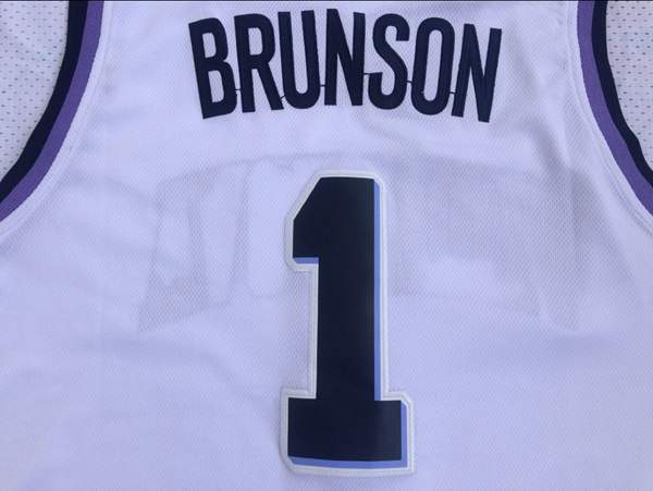 Villanova Wildcats White #1 BRUNSON NCAA Basketball Jersey
