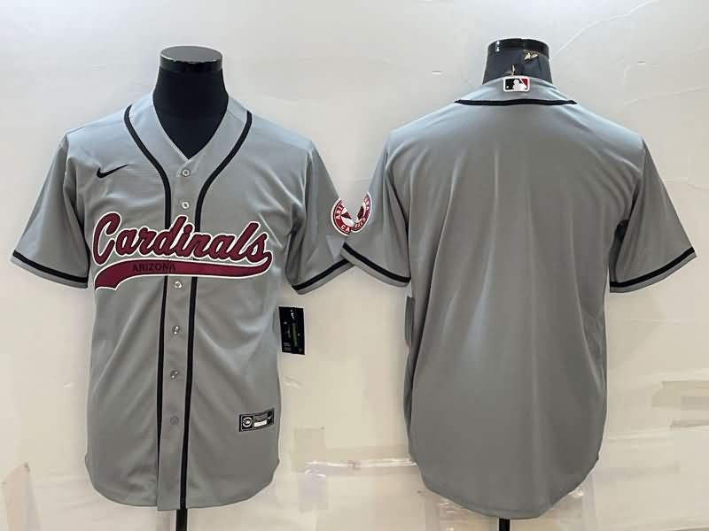 Arizona Cardinals Grey MLB&NFL Jersey Arizona Cardinals Grey MLB&NFL Jersey