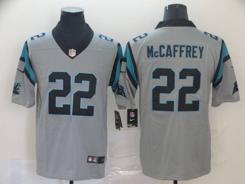 Carolina Panthers Grey Inverted Legend NFL Jersey Carolina Panthers Grey Inverted Legend NFL Jersey