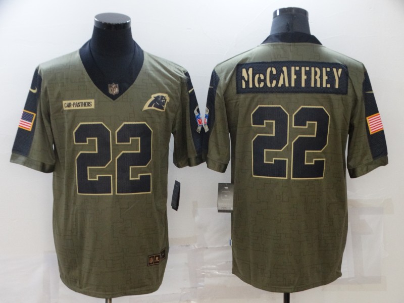 Carolina Panthers Olive Salute To Service NFL Jersey 04 Carolina Panthers Olive Salute To Service NFL Jersey 04