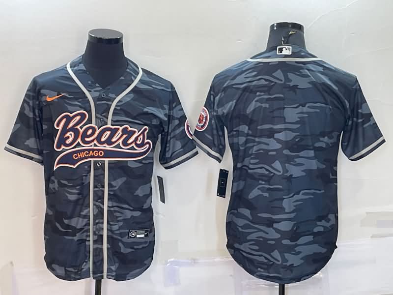 Chicago Bears Camouflage MLB&NFL Jersey Chicago Bears Camouflage MLB&NFL Jersey