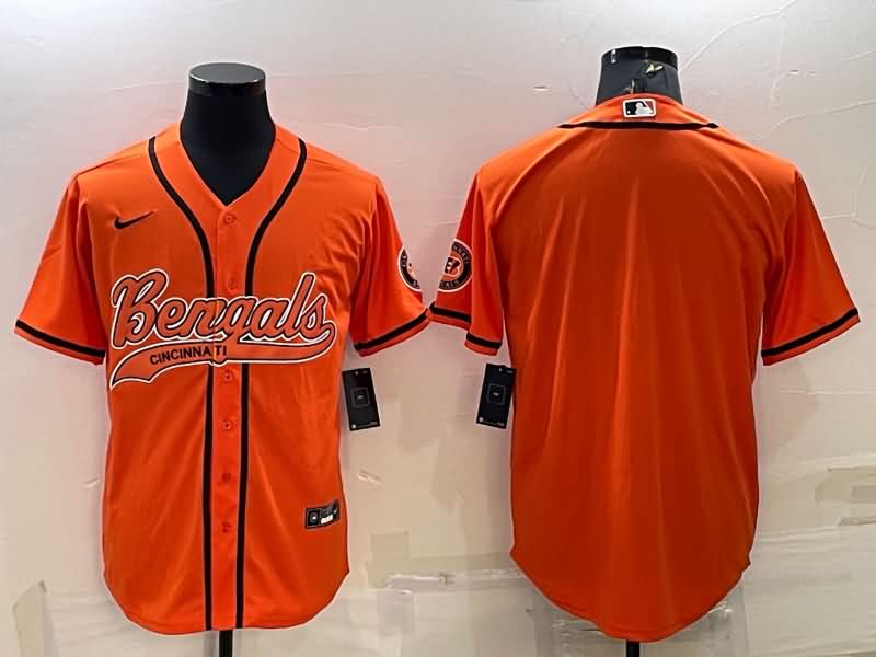 Cincinnati Bengals Orange MLB&NFL Jersey Cincinnati Bengals Orange MLB&NFL Jersey