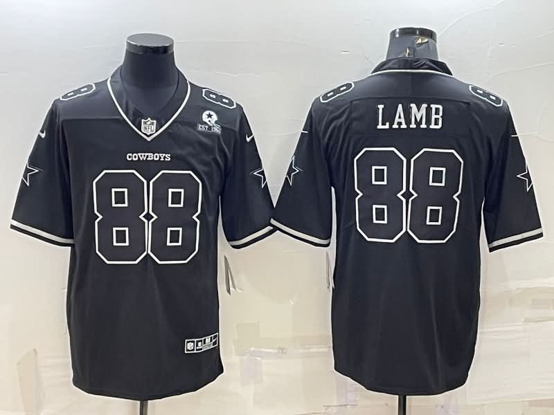 Dallas Cowboys Black NFL Jersey 02