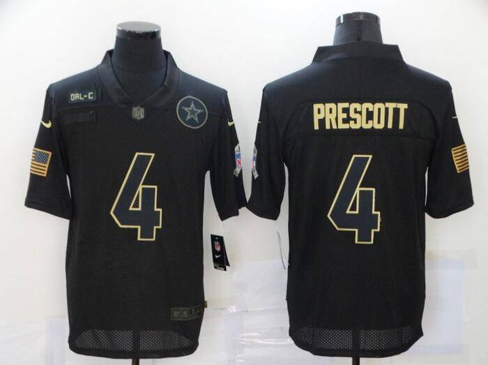 Dallas Cowboys Black Gold Salute To Service NFL Jersey Dallas Cowboys Black Gold Salute To Service NFL Jersey