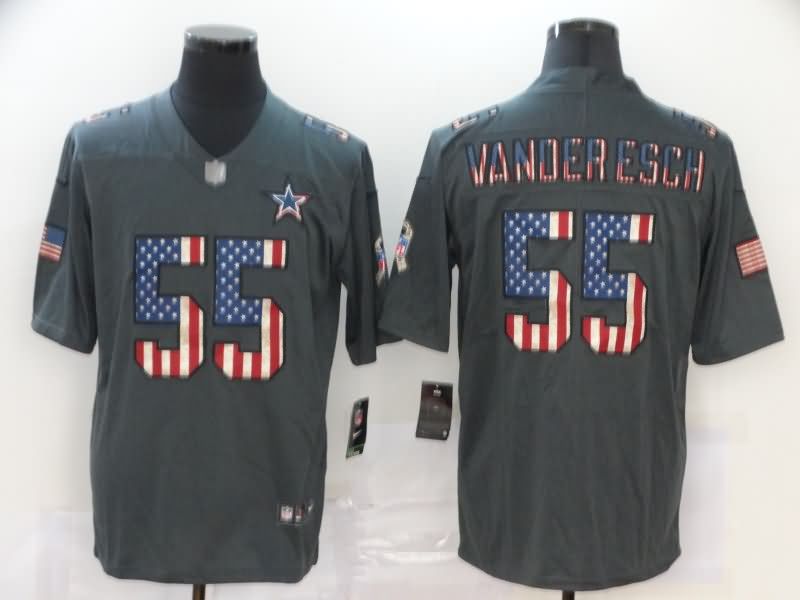 Dallas Cowboys Black USA Flag NFL Jersey 02 Dallas Cowboys Black USA Flag NFL Jersey 02