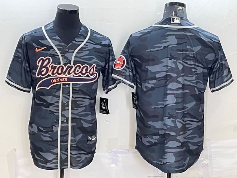 Denver Broncos Camouflage MLB&NFL Jersey Denver Broncos Camouflage MLB&NFL Jersey