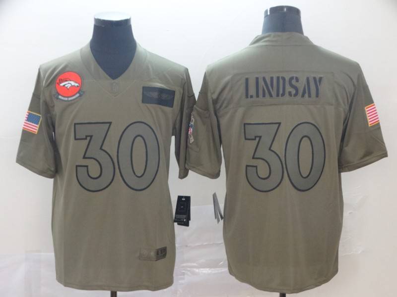 Denver Broncos Olive Salute To Service NFL Jersey Denver Broncos Olive Salute To Service NFL Jersey
