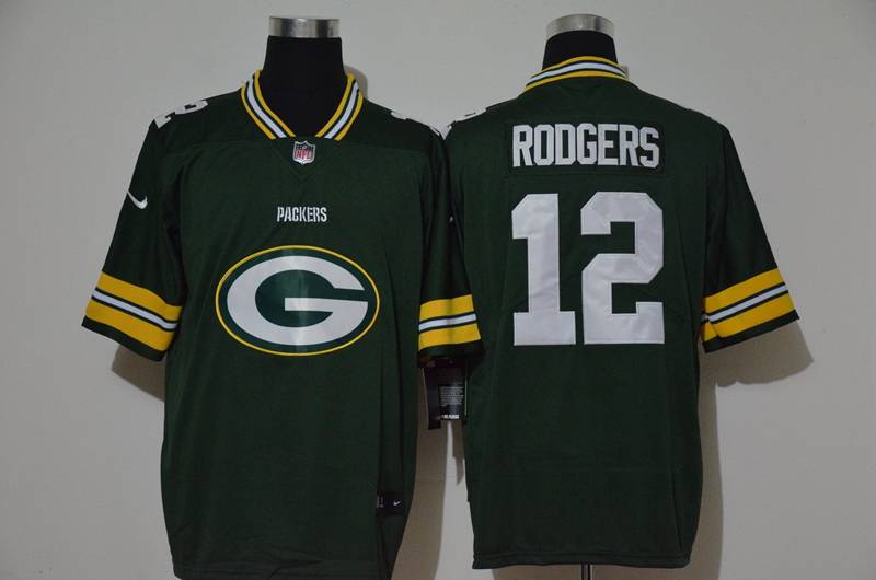 Green Bay Packers Green Fashion NFL Jersey Green Bay Packers Green Fashion NFL Jersey