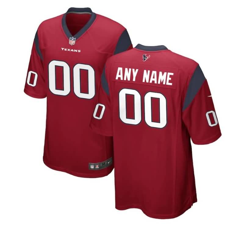 Houston Texans Red NFL Jersey Houston Texans Red NFL Jersey