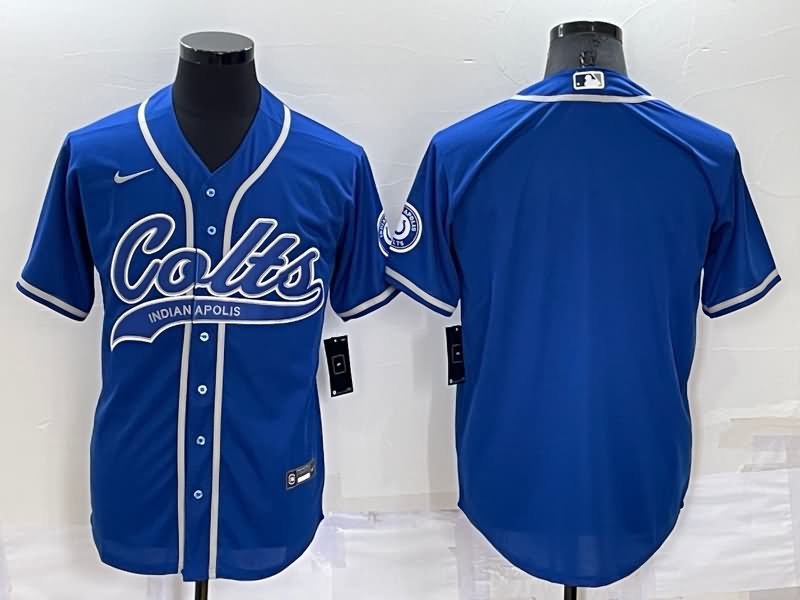 Indianapolis Colts Blue MLB&NFL Jersey Indianapolis Colts Blue MLB&NFL Jersey