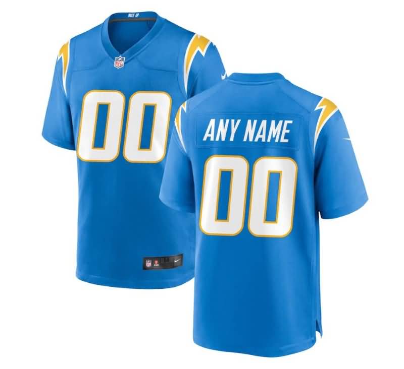 Los Angeles Chargers Light Blue NFL Jersey Los Angeles Chargers Light Blue NFL Jersey