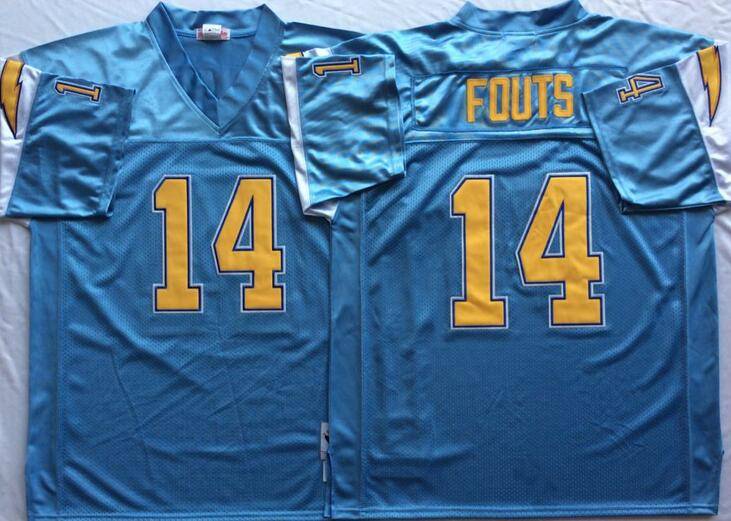 Los Angeles Chargers Light Blue Retro NFL Jersey Los Angeles Chargers Light Blue Retro NFL Jersey