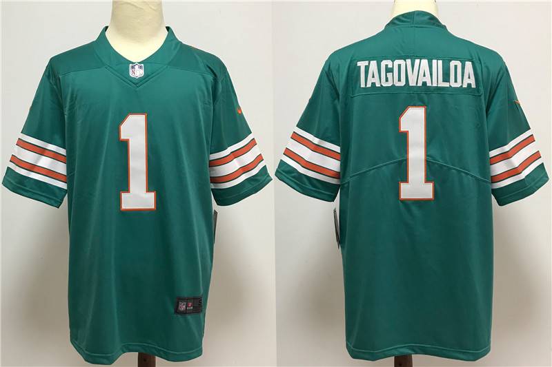 Miami Dolphins Green NFL Jersey 02 Miami Dolphins Green NFL Jersey 02