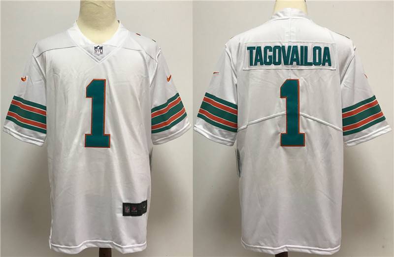 Miami Dolphins White NFL Jersey 02 Miami Dolphins White NFL Jersey 02