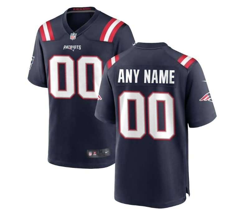 New England Patriots Dark Blue NFL Jersey New England Patriots Dark Blue NFL Jersey