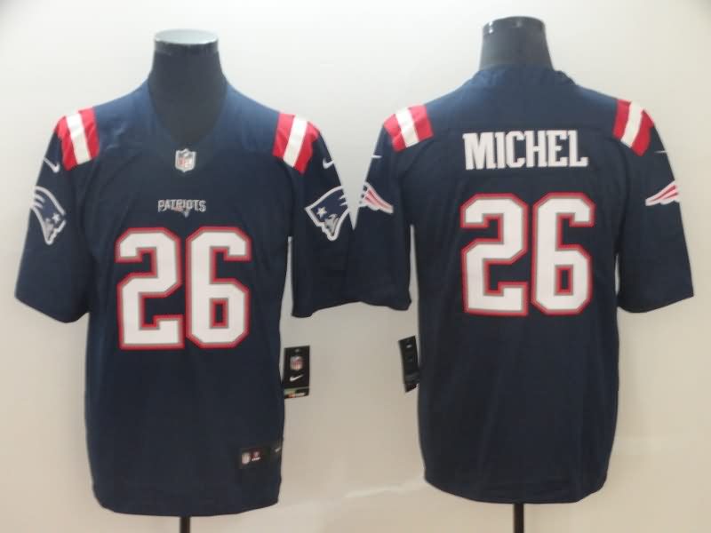 New England Patriots Dark Blue NFL Jersey