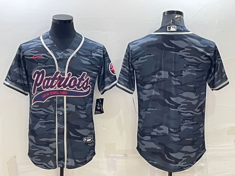 New England Patriots Camouflage MLB&NFL Jersey New England Patriots Camouflage MLB&NFL Jersey