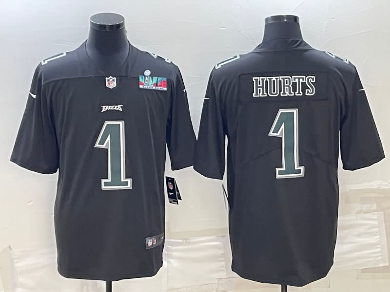 Philadelphia Eagles Black Super Bowl NFL Jersey Philadelphia Eagles Black Super Bowl NFL Jersey