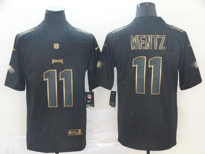 Philadelphia Eagles Black Gold Vapor Limited NFL Jersey Philadelphia Eagles Black Gold Vapor Limited NFL Jersey