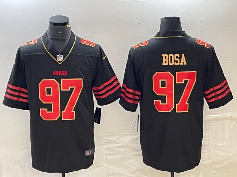 San Francisco 49ers Black Gold NFL Jersey San Francisco 49ers Black Gold NFL Jersey