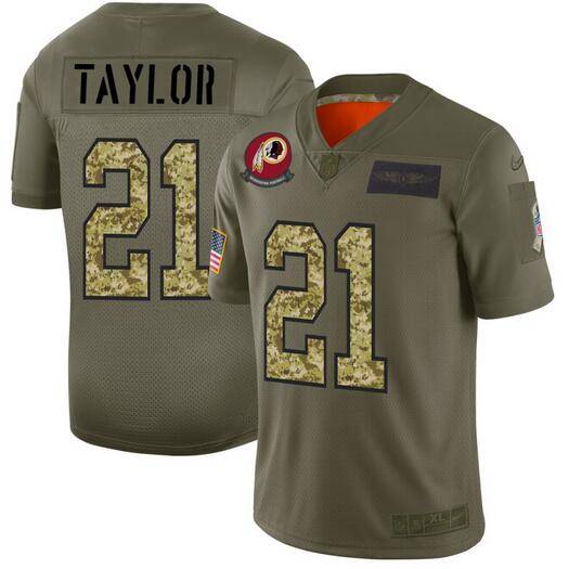 Washington Football Team Olive Salute To Service NFL Jersey 04 Washington Football Team Olive Salute To Service NFL Jersey 04
