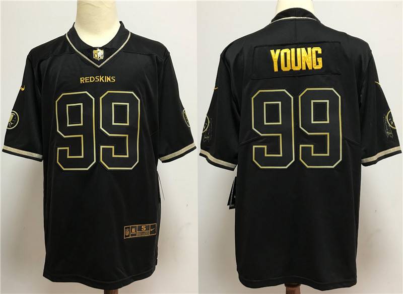 Washington Football Team Black Gold Retro NFL Jersey Washington Football Team Black Gold Retro NFL Jersey